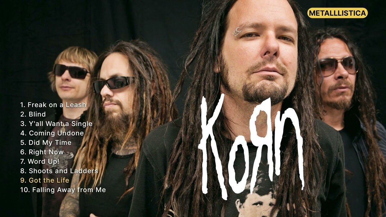 KORN - 10 Best Songs. METALLLISTICA version!