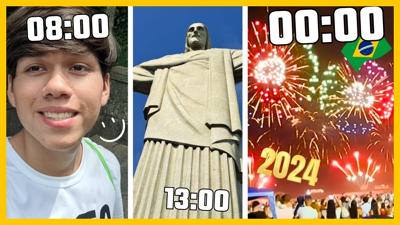 INDO ao RIO DE JANEIRO para O REVEILLON * vlog 24h *