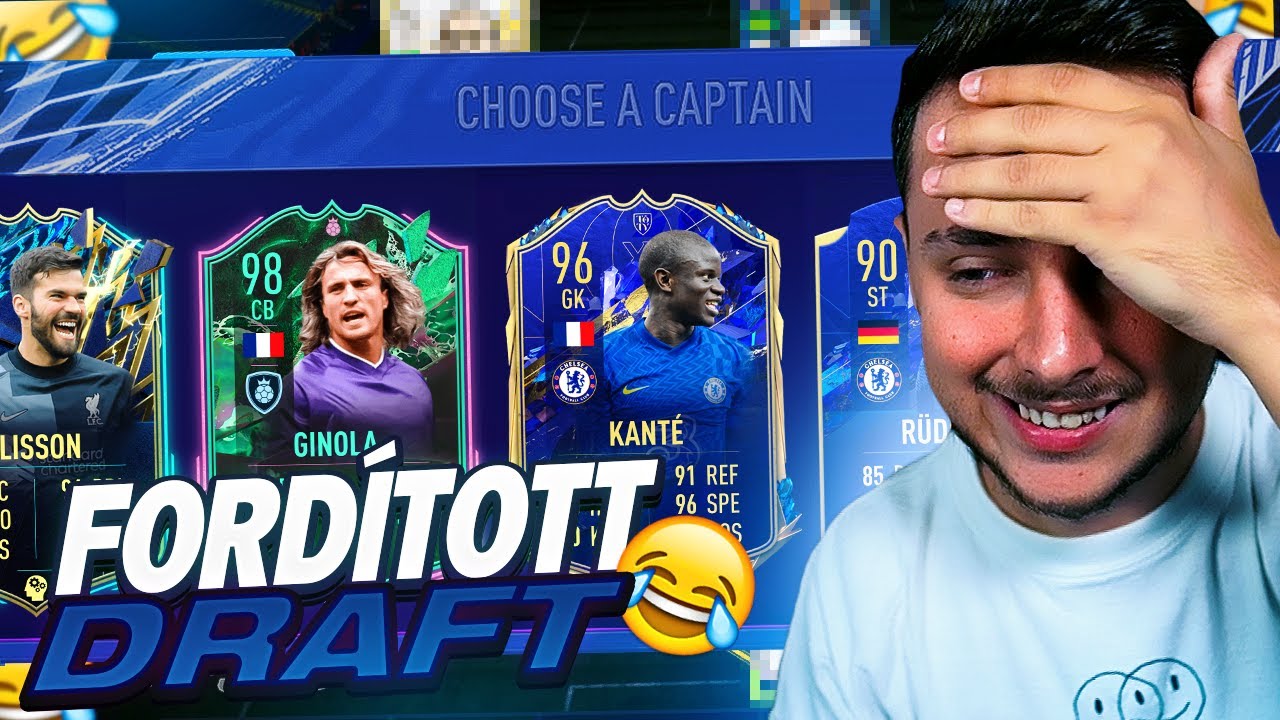 MEGSZIVATTAK A NÉZŐK.. 😂 - FORDÍTOTT DRAFT