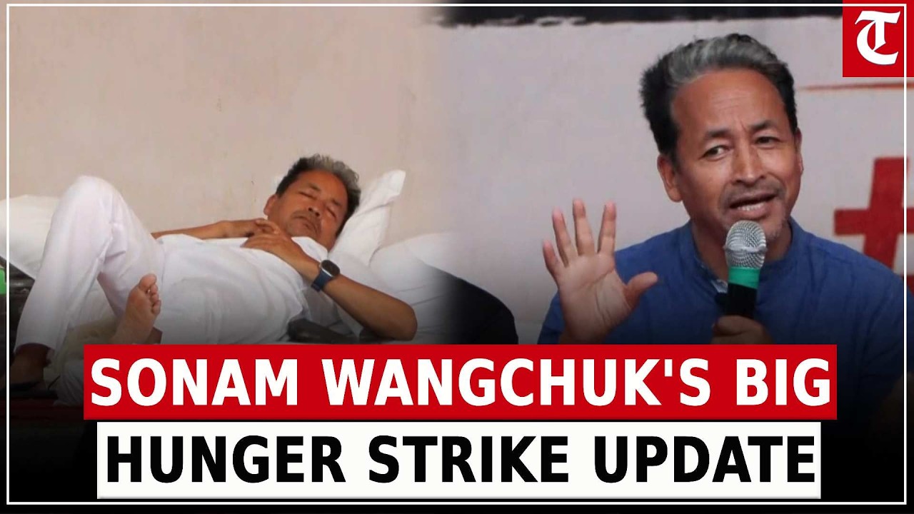 Sonam Wangchuk Explains His Hunger Strike Health, Urges One-Day Fast in Support