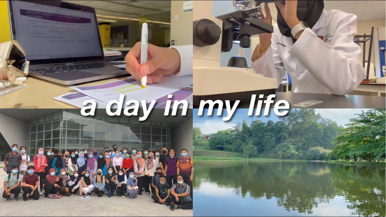 a day in my life as an ASASIPINTAR UKM student 👩🏻‍🔬🤧