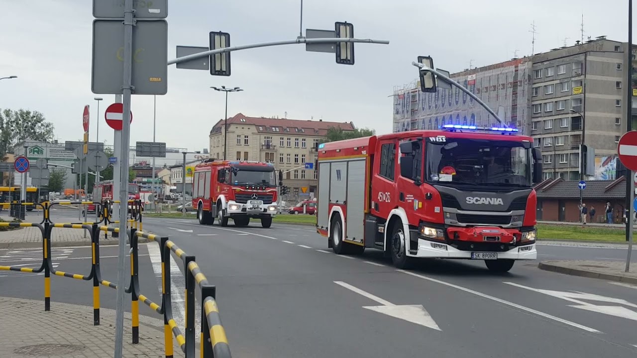 Gliwice- straż pożarna ( 07.05.2022 )