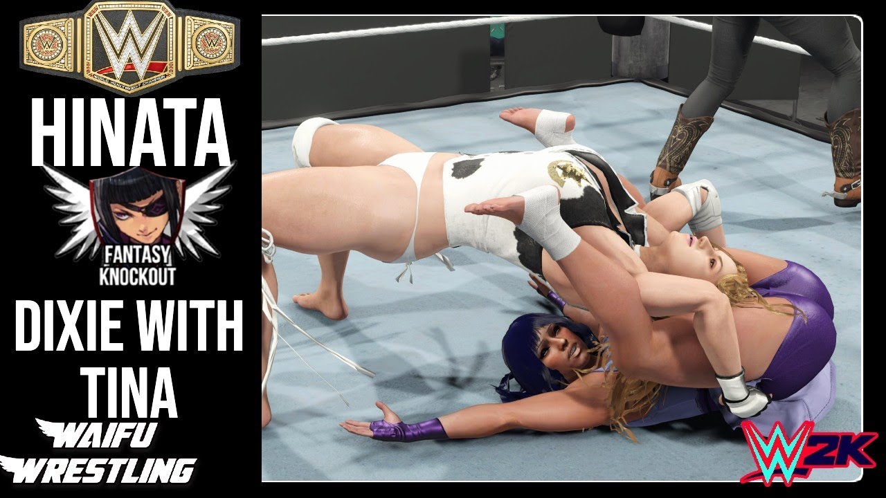 WWE2K23: Dixie With Tina VS Hinata - The Round Up Takes on The Champion!