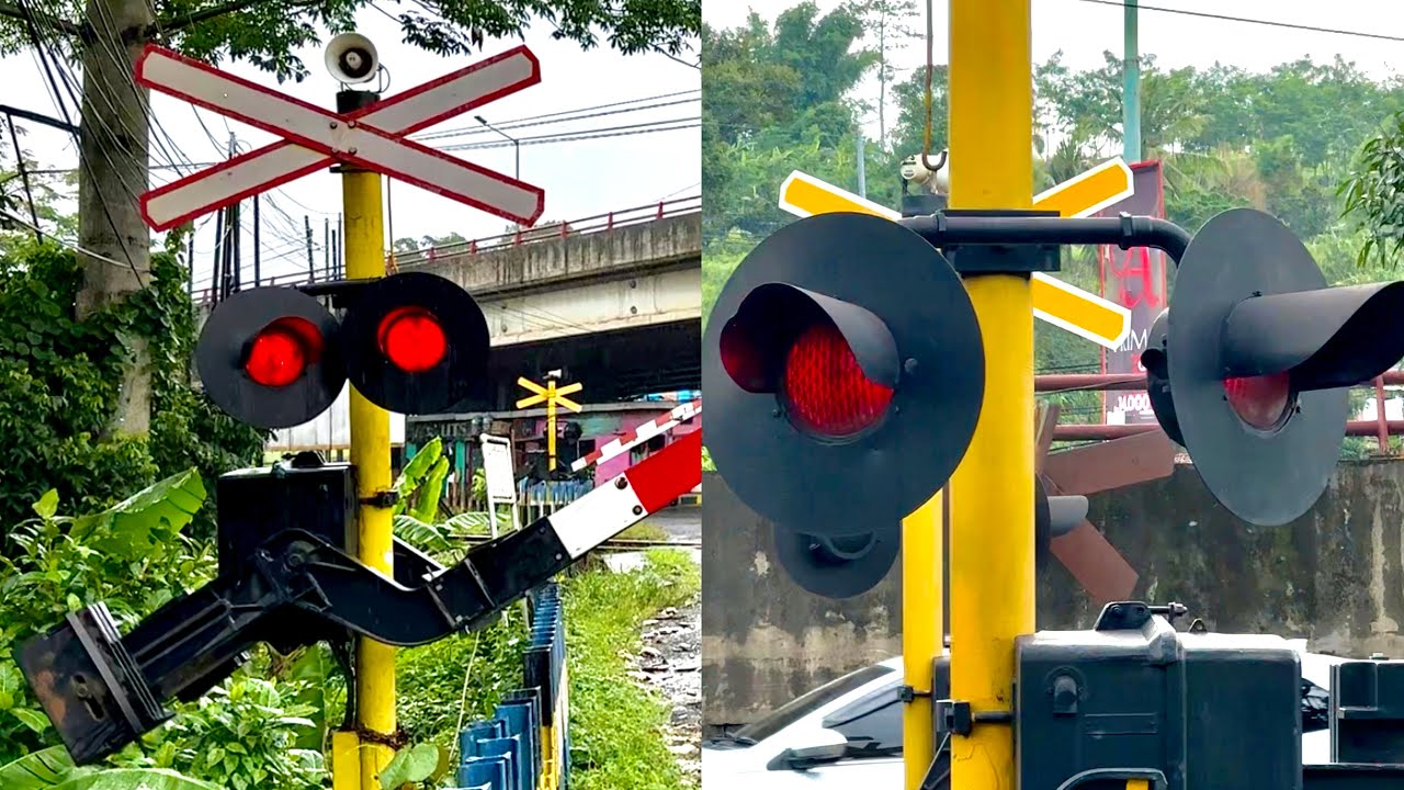 2 Perlintasan Kereta Api di Turirejo Flyover Lawang Malang, Jawa Timur