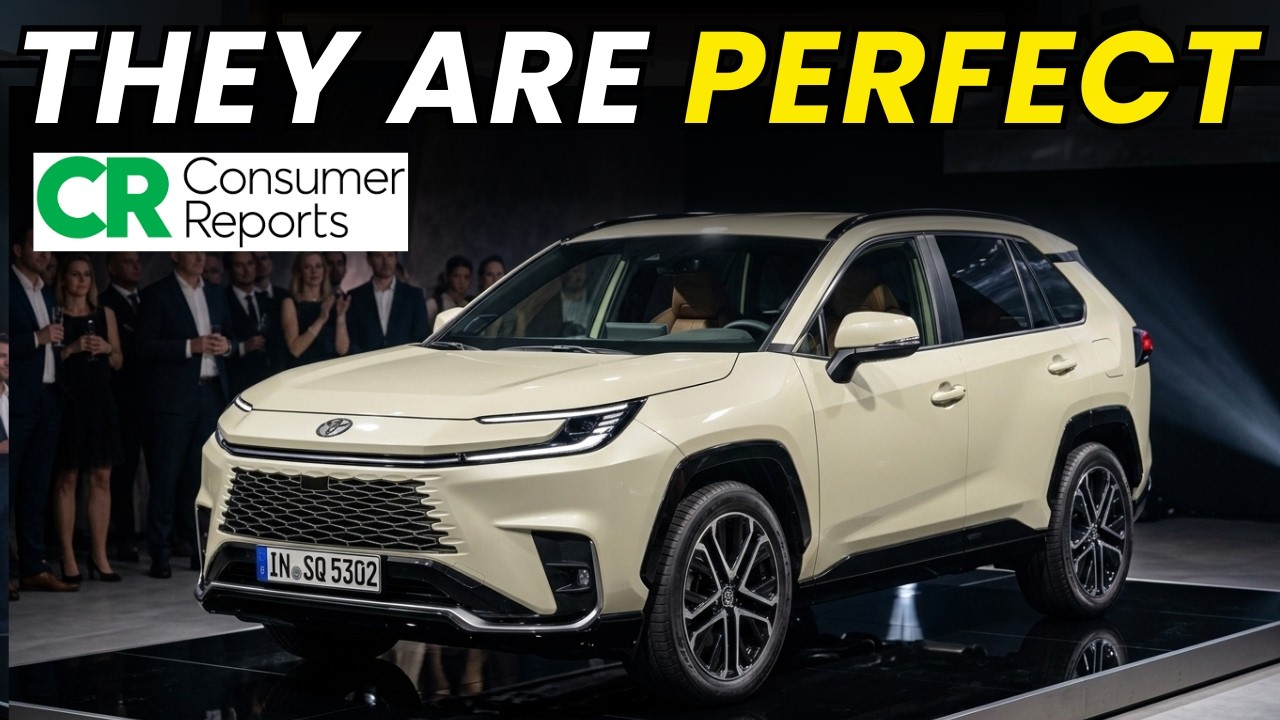 7 почти идеальных автомобилей по версии Consumer Reports (2026)