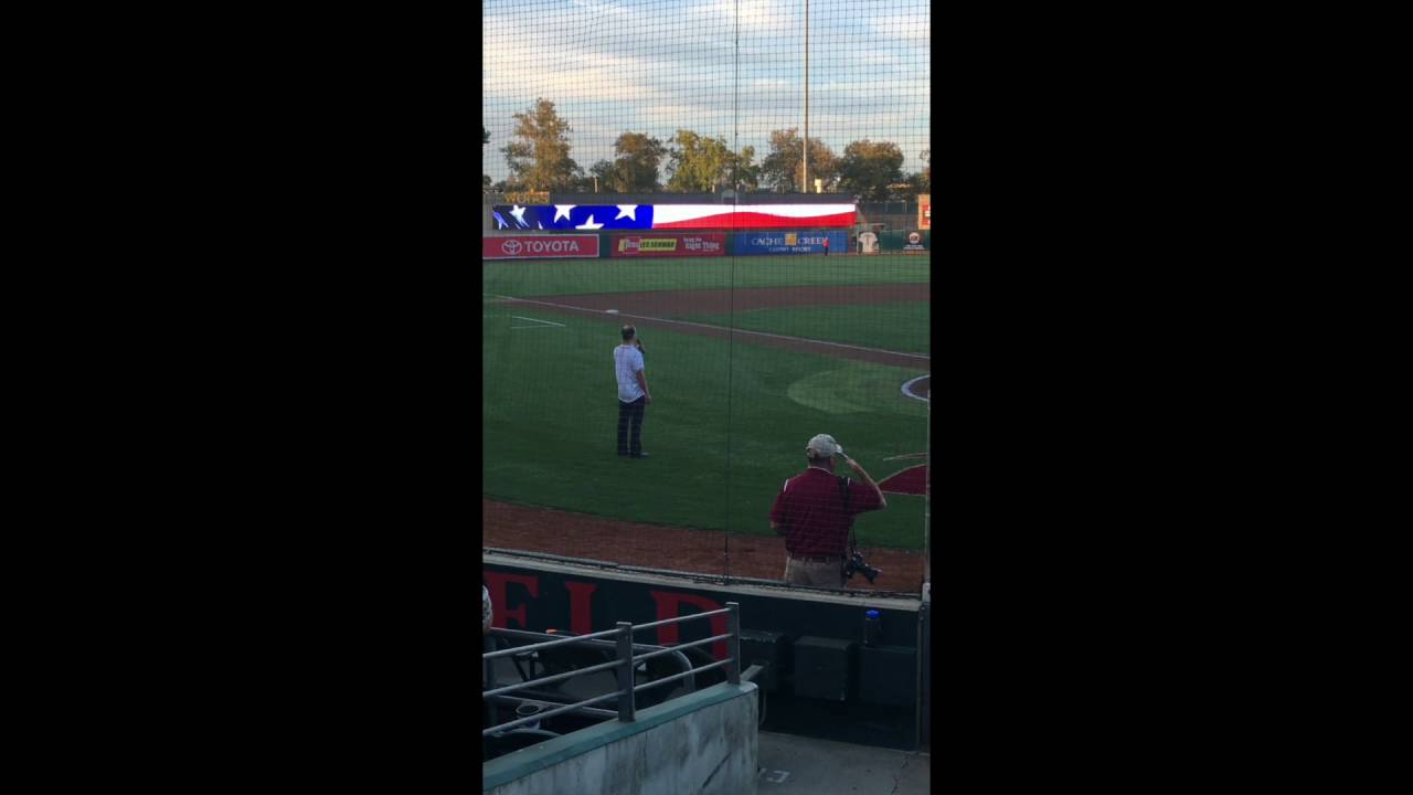 The National Anthem - Raley Field