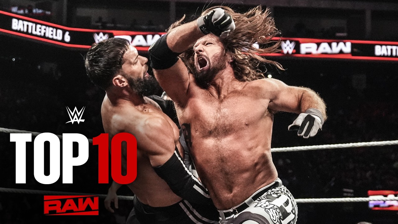 Top 10 Raw moments: WWE Top 10, Oct. 20, 2025