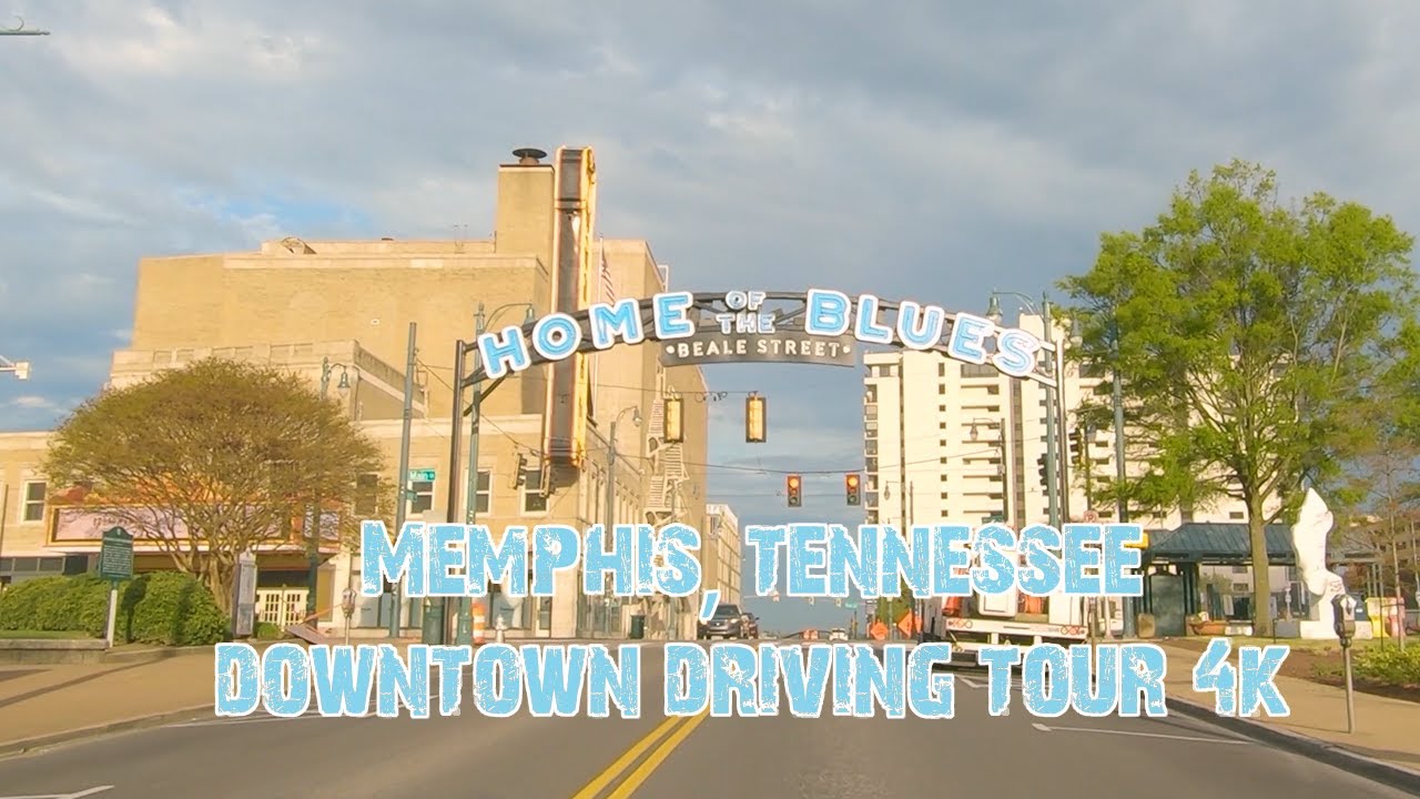 Home Of The Blues: Downtown Memphis, Tennessee 4K.
