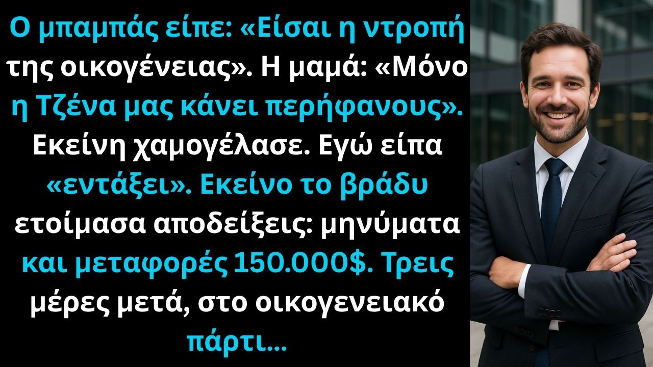 Ο πατέρας είπε: Είσαι η ντροπή της οικογένειας. Η μαμά: Μόνο η Τζένα περηφάνια.