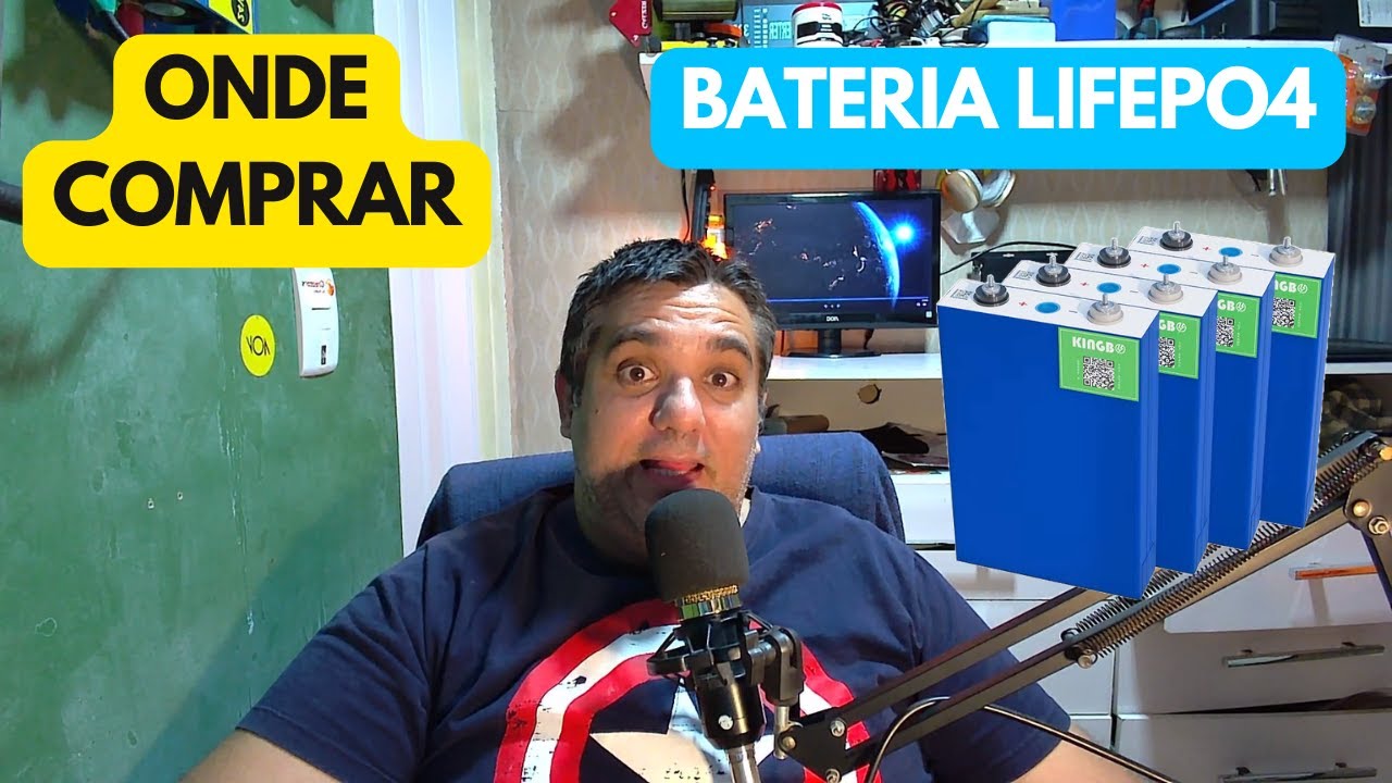 Agora Onde Comprar Bateria Lifepo4 Mesmo com Importação Proibida. O que Vale mais a Pena?