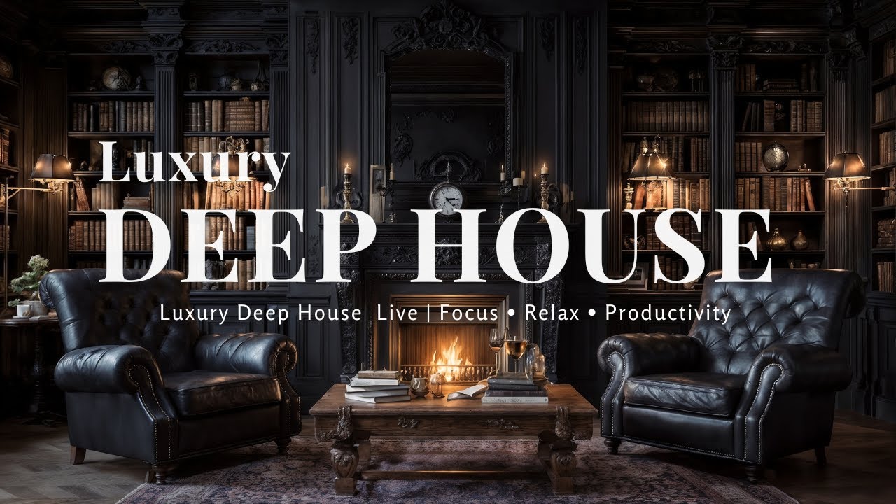 Luxury Deep House  Live | Focus • Relax • Productivity
