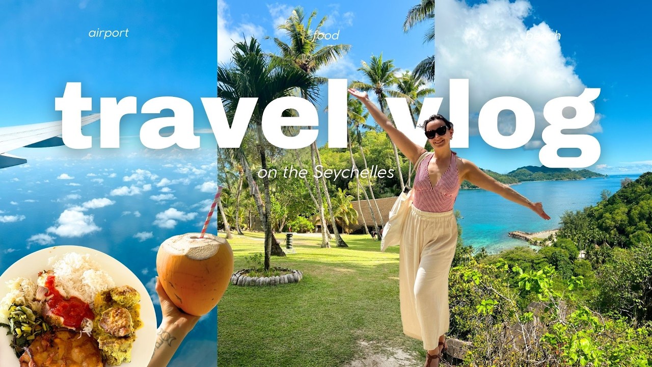Travel to Seychelles with me 🏝️island tour / paradise vibes / local food / beaches