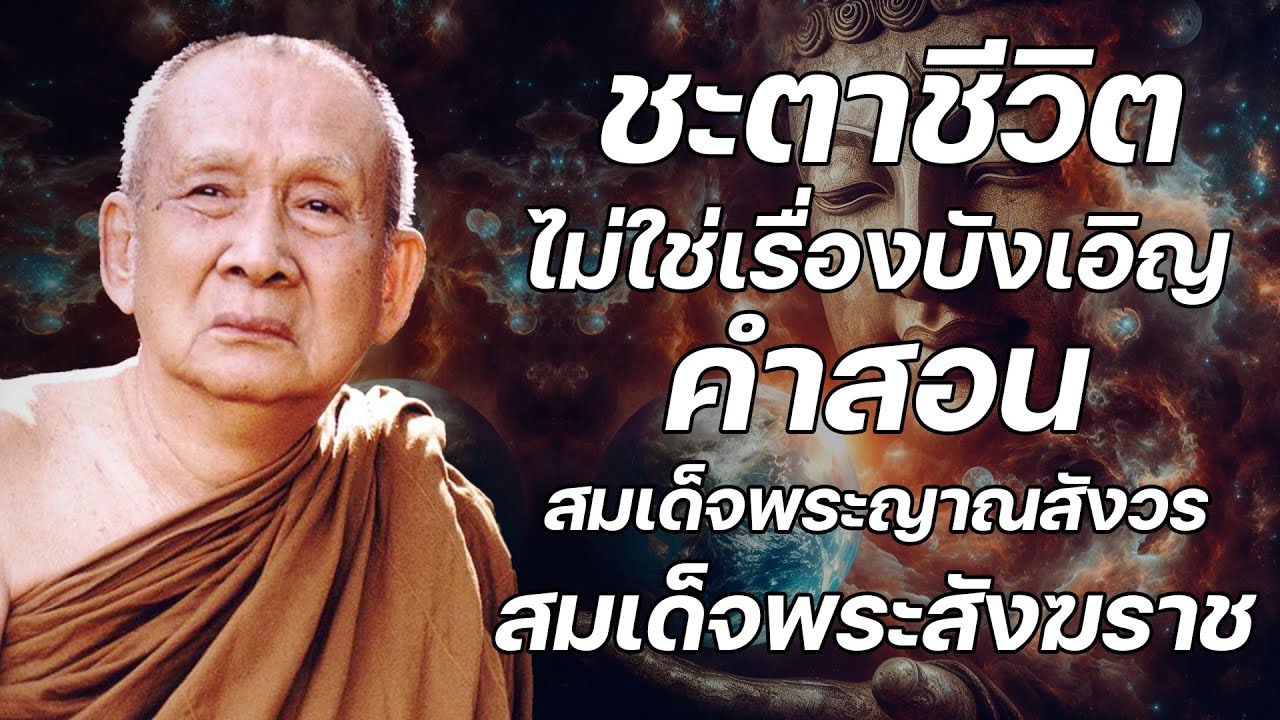 ชะตาชีวิตไม่ใช่เรื่องบังเอิญ คำสอน สมเด็จพระญาณสังวร สมเด็จพระสังฆราช (ไม่มีโฆษณาแทรก)