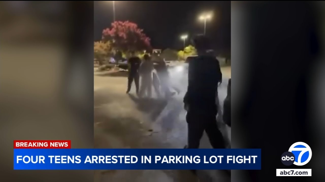 Simi Valley police arrest 4 teens after alleged assault in movie theater parking lot
