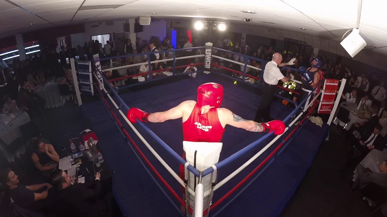Ultra White Collar Boxing Stoke | Andrew Lewis VS Scott Barrett