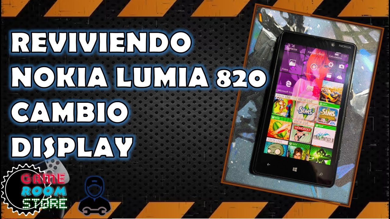 Reviviendo Lumia 820 (cambio de display)