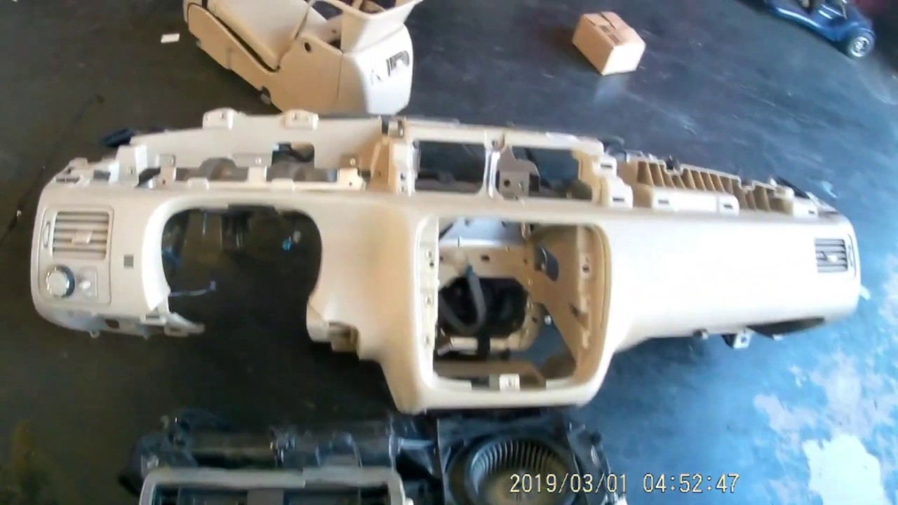 Buick lucerne dash removal