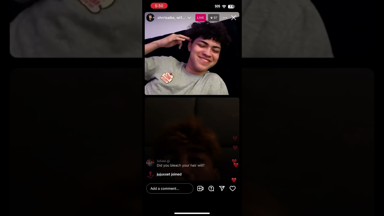Chris cotter and will long livestream
