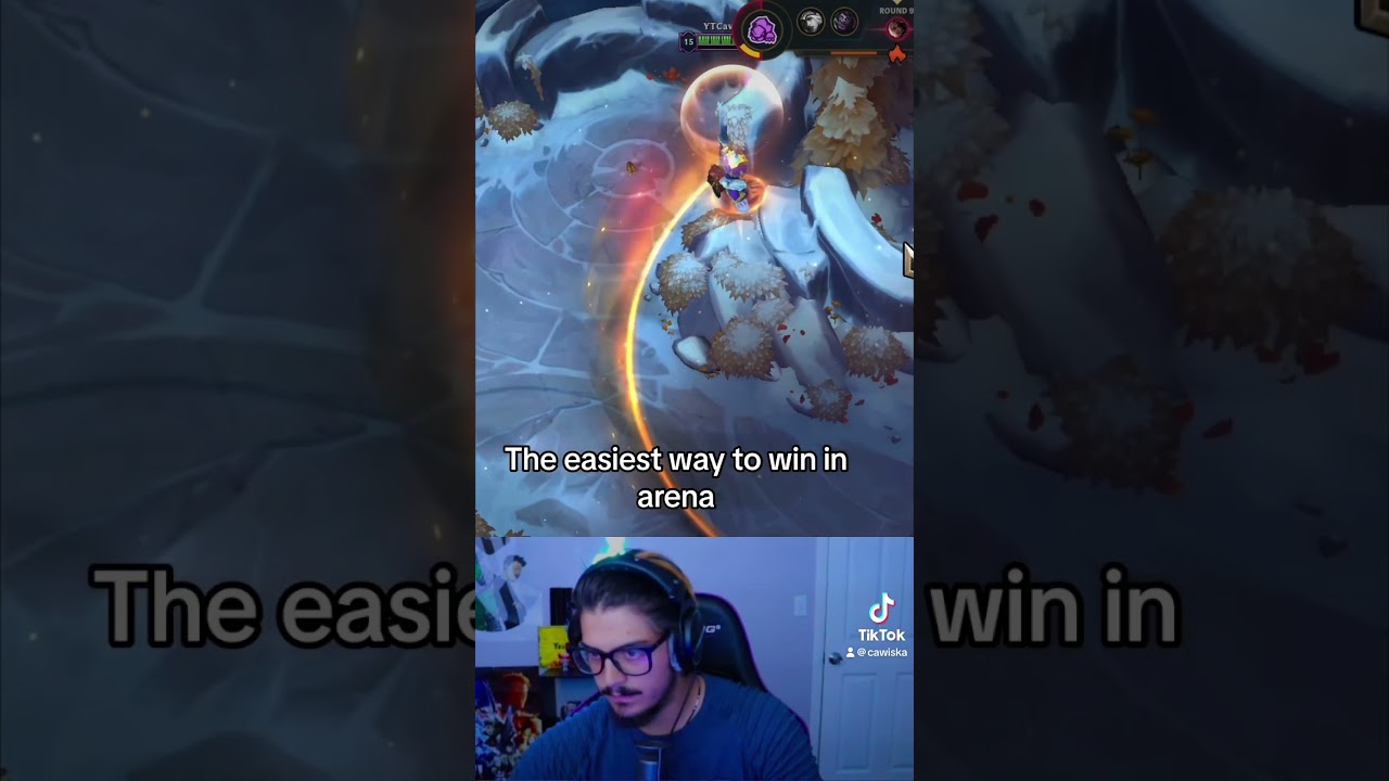 The #easiest way to win in #arena ￼￼#leagueoflegends #gamemode #lol #broken #drmubdo #op #cracked