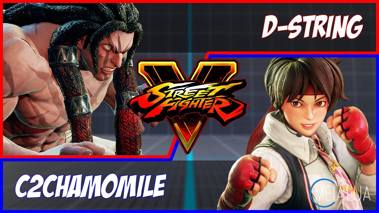 SFV CE - D-string(NECALLI) VS C2Chamomile(SAKURA) 🌘 MeiaLua 🌘