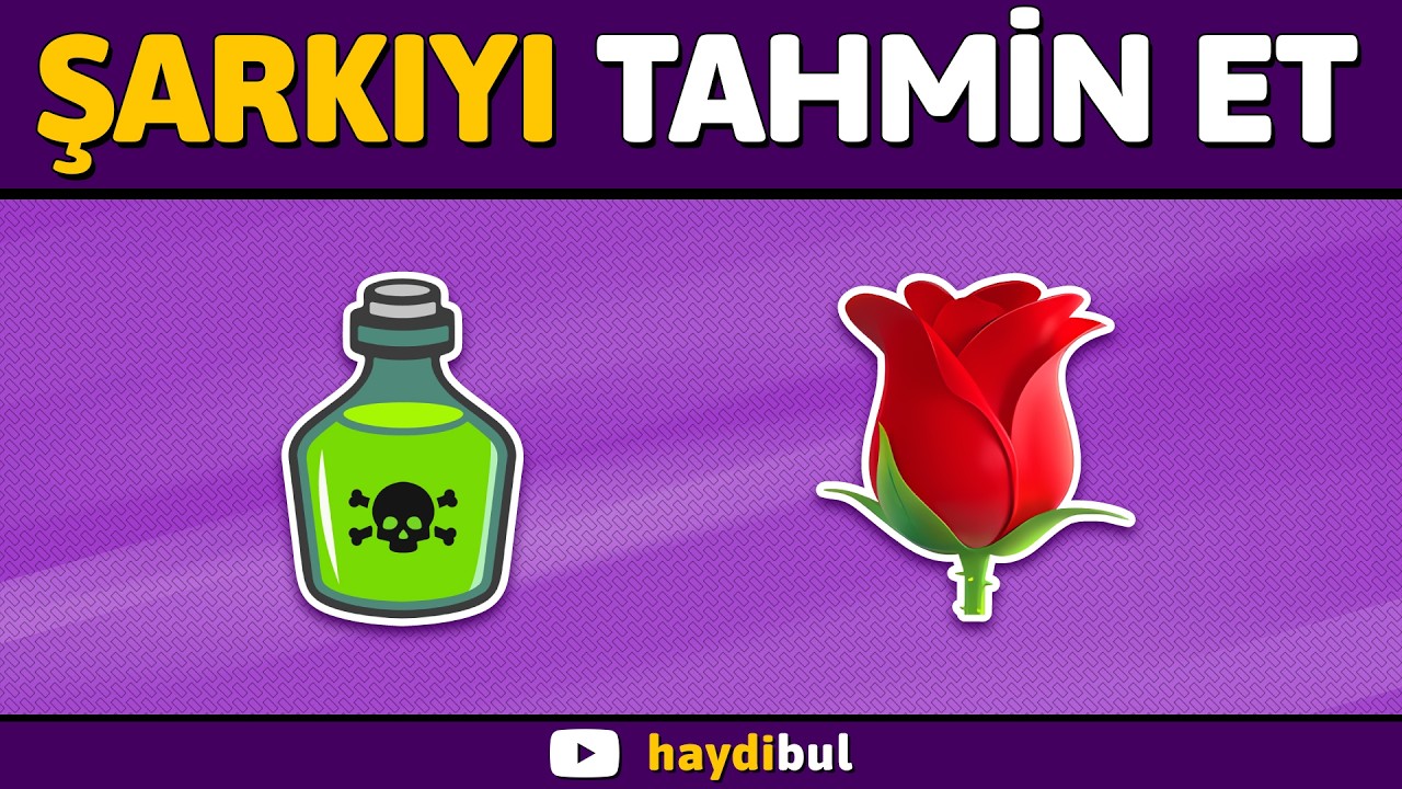 Şarkıyı Emojilerle Tahmin Et!🎤 Bu Hangi Şarkı?🤩