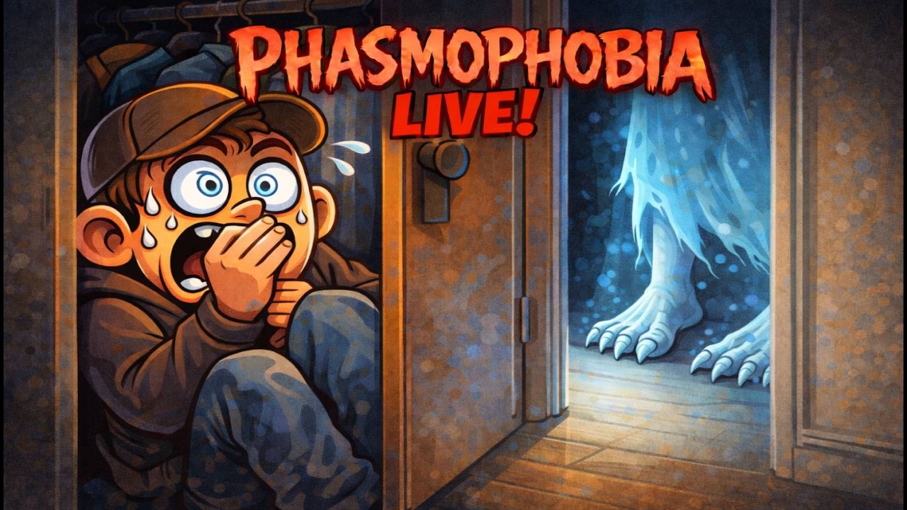 Spooky Saturdays 👻 – Phasmophobia LIVE!