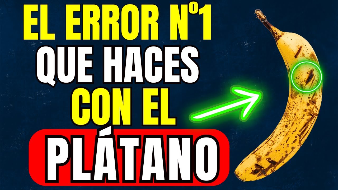 El Plátano Se Convierte en DAÑINO Cuando Haces “ESTO”