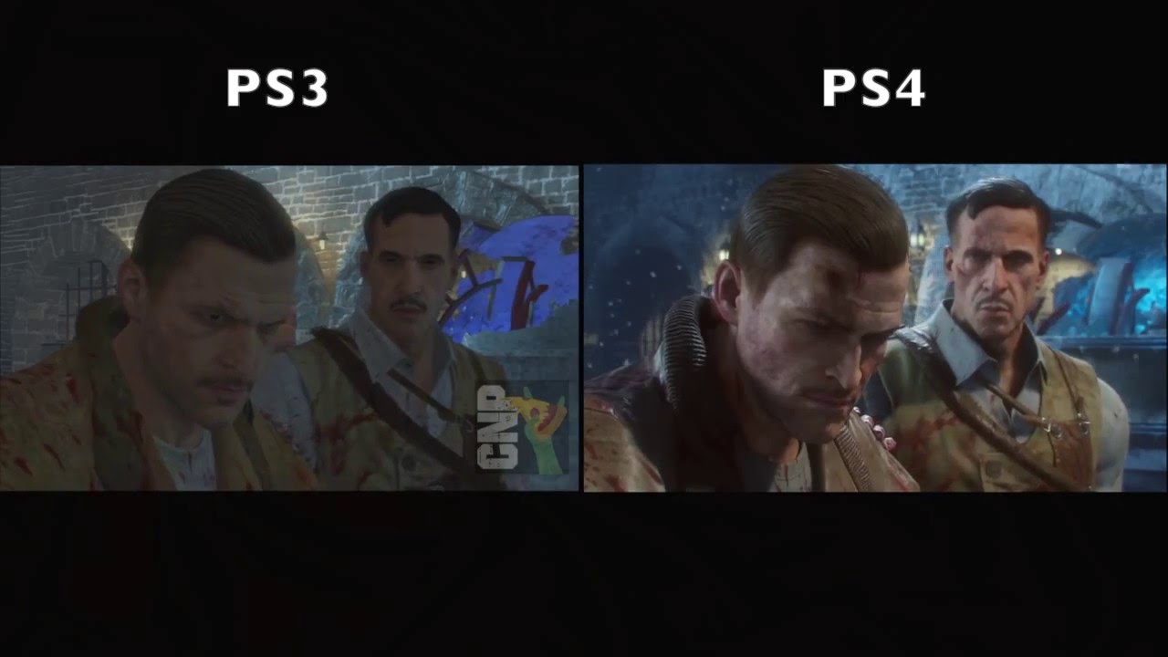 Last Gen vs Next Gen (PS3 vs PS4) - Der Eisendrache - Ending Cutscene Comparison!