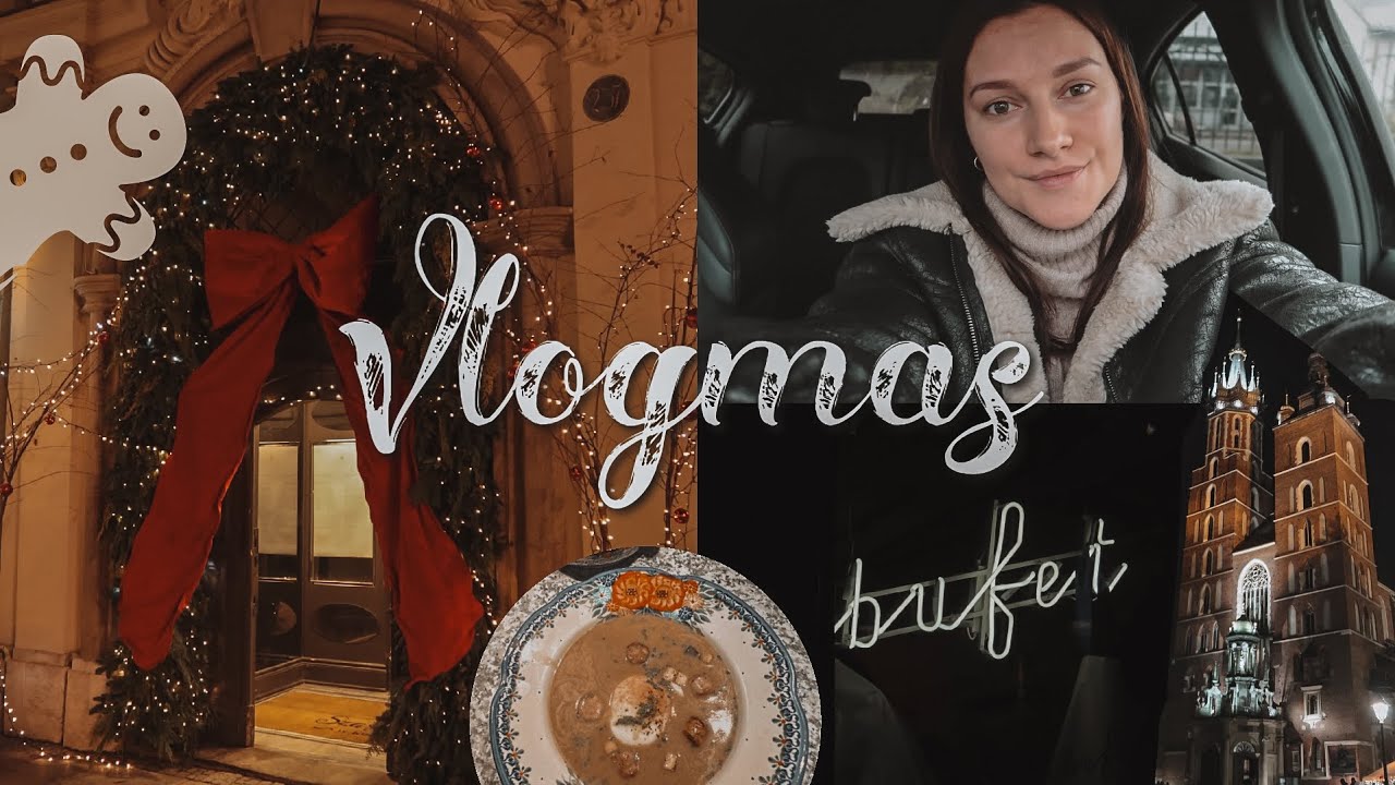 Zimowy urlop w Polsce ☃️ Pyszne jedzonko w BUFET KRK 🥨 Nowe brwi 💆🏽‍♀️ VLOGMAS