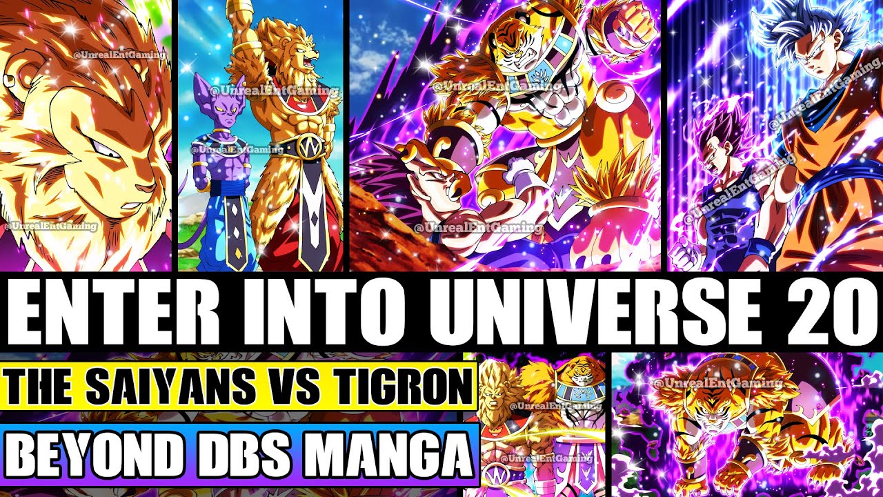 Beyond Dragon Ball Super Enter Into The Legendary Universe! Destroyer Tigron Vs Goku And Vegeta!