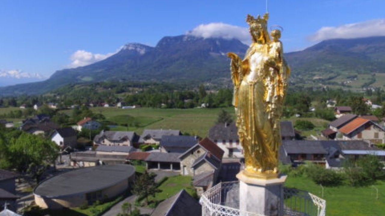 Messe au Sanctuaire de Notre Dame de Myans, le 5 juillet 2020.