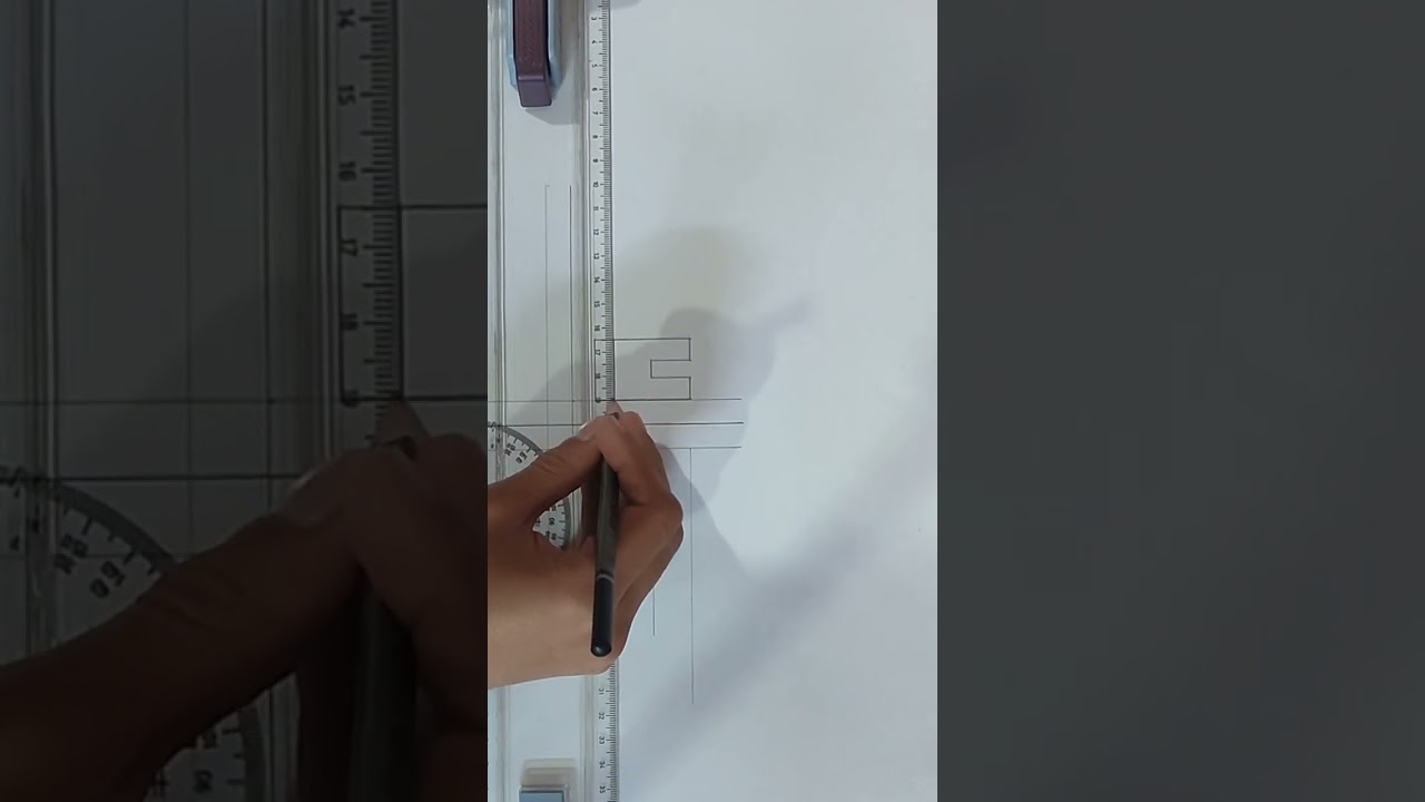 الرسم الهندسي تمرين 7.1 الشكل 5 مقطوع