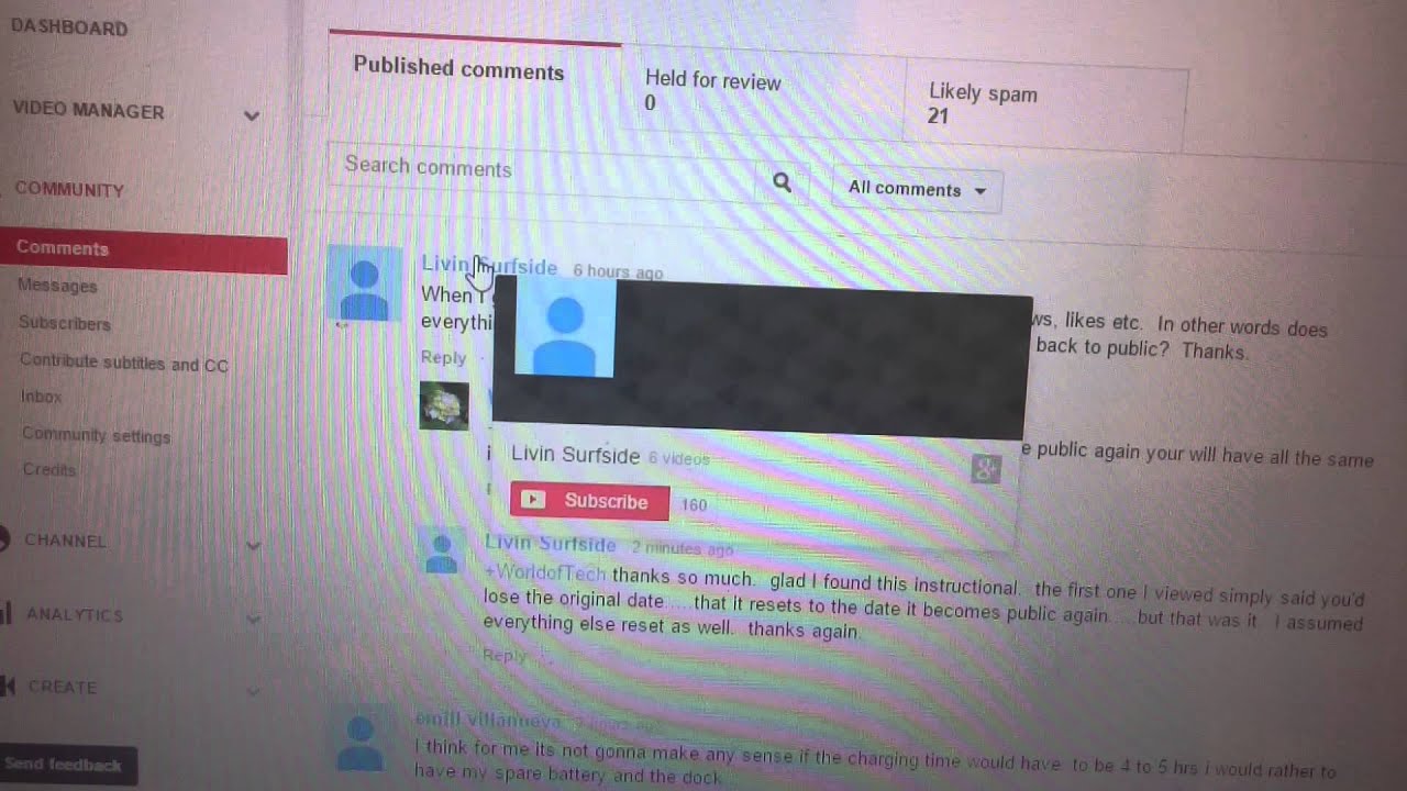 YouTube: как отправить личное сообщение пользователю YouTube