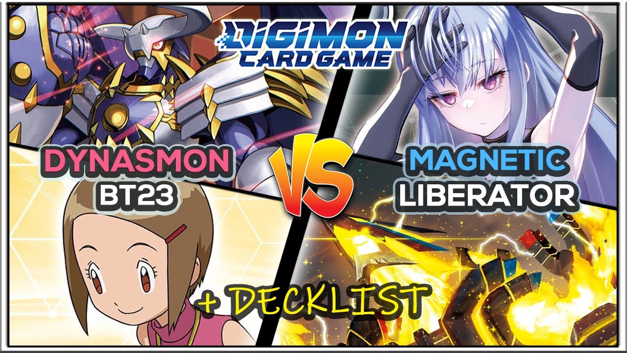 Dynasmon vs Magneticdramon • BT23 Gameplay | DCGO | Digimon TCG