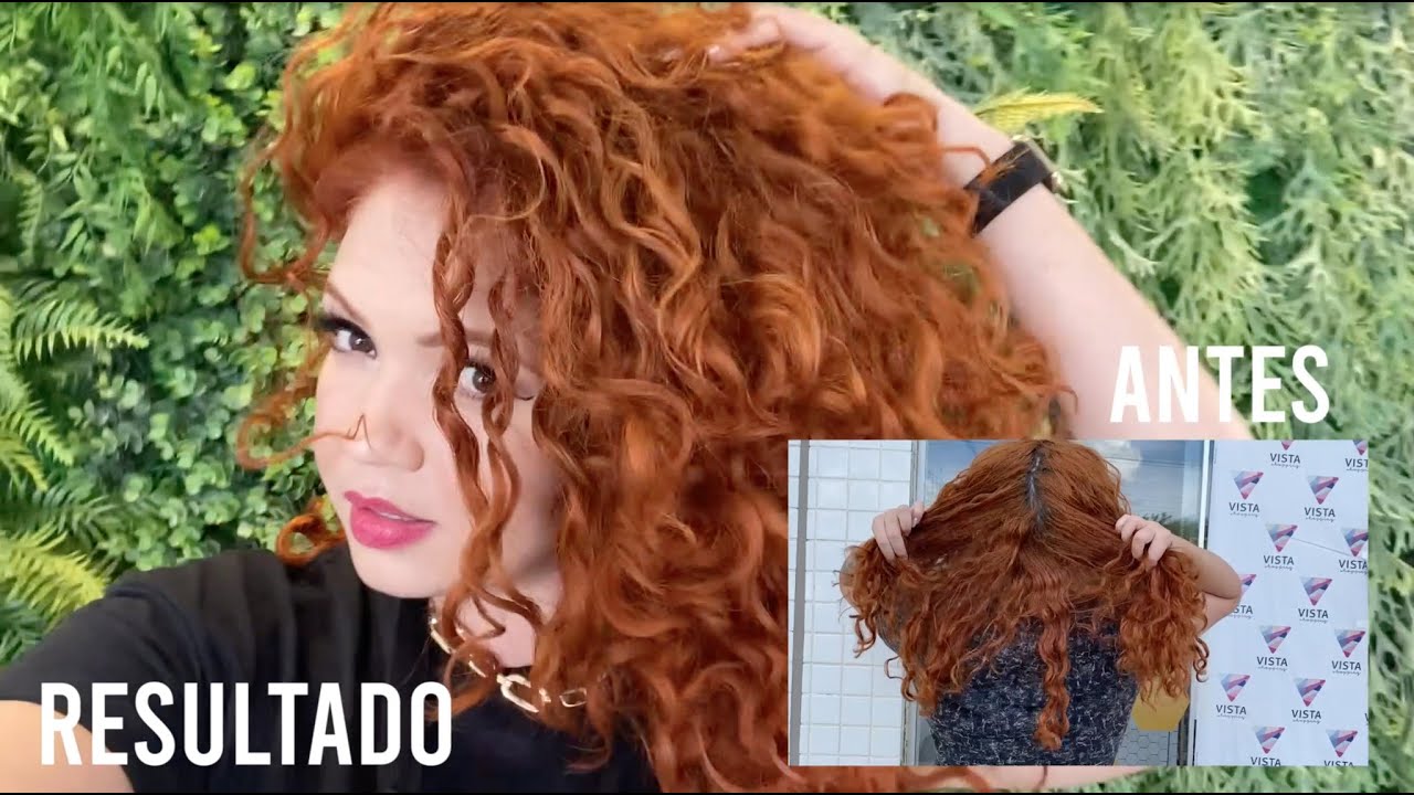 COBRE NATURAL, SEM PUXAR PRO VERMELHO - Retoque para gravar meu curso! Keune 8.4