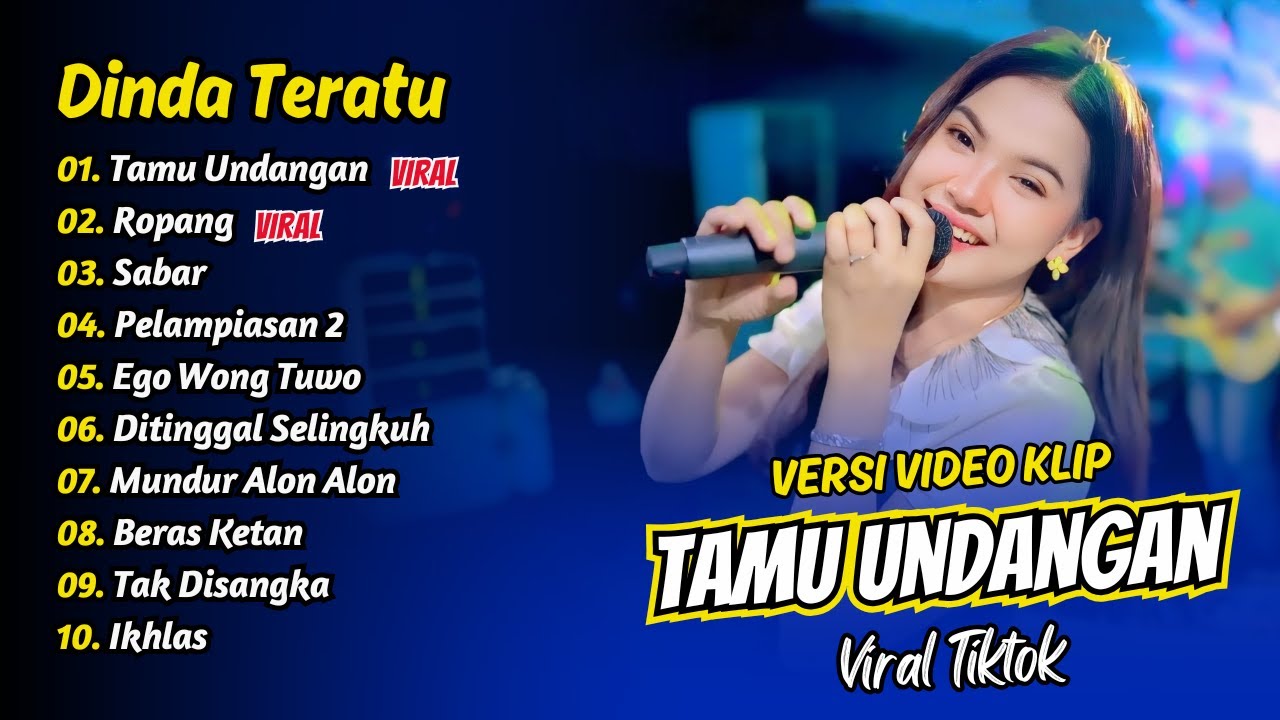 Dinda Teratu - TAMU UNDANGAN - ROPANG - SABAR - PELAMPIASAN 2 || FULL ALBUM DANGDUT KOPLO