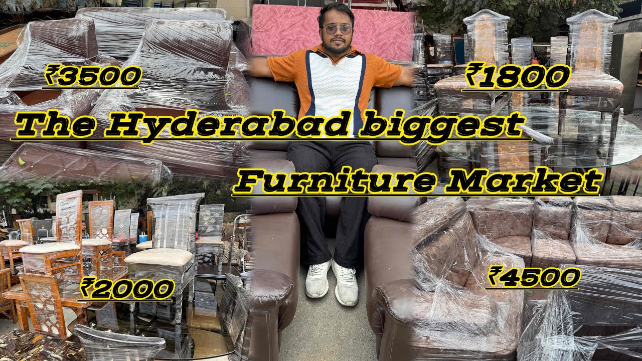 The Hyderabad biggest 😉Best 2hand Furniture Market in Hyderabad is so cheapest price 😯full details