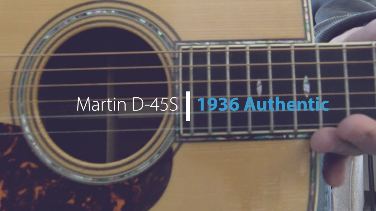 An Incredible Guitar: Martin D-45S 1936 Authentic
