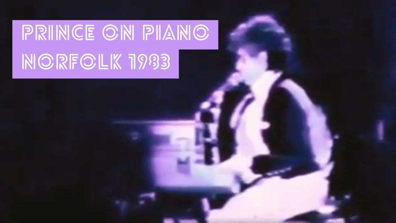 Prince on Piano Norfolk, March 8, 1983 (pro footage-Excerpt)