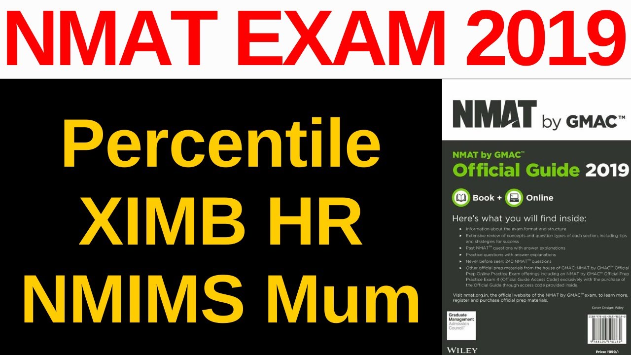 NMAT Percentile - XIMB HR Cut-Off & NMIMS Mumbai Cut-Off