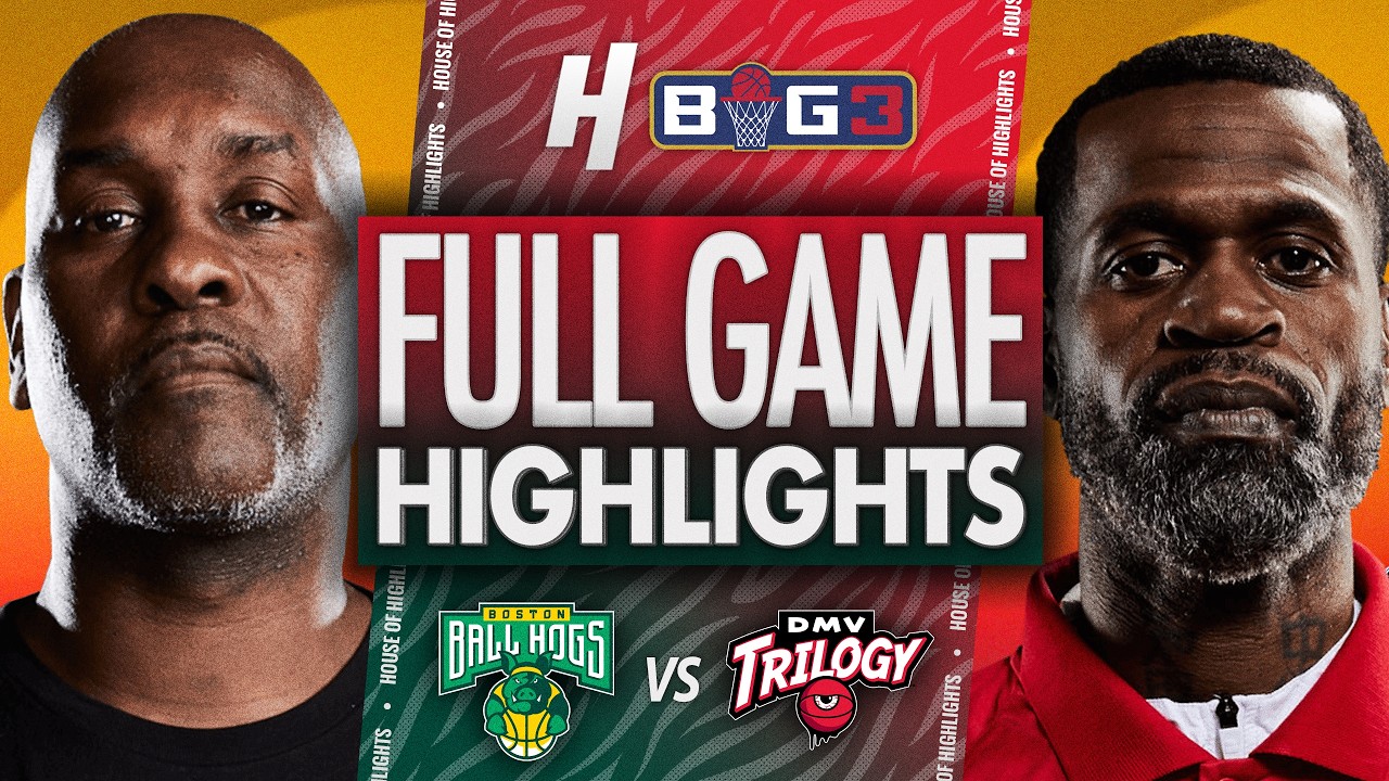 Boston Ball Hogs против DMV Trilogy &mdash; ЛУЧШИЕ МОМЕНТЫ МАТЧА 🔥 Баскетбол BIG3 2026