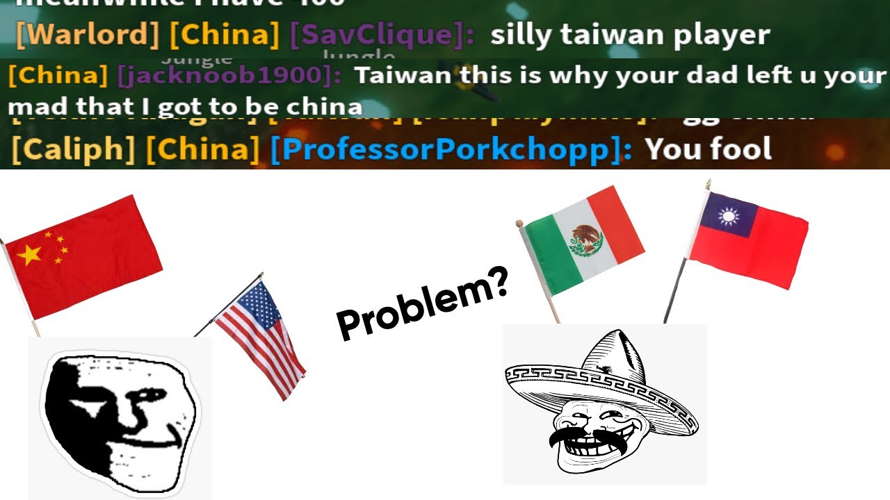 Trolling Major superpowers in Rise of nations [300 sub special]