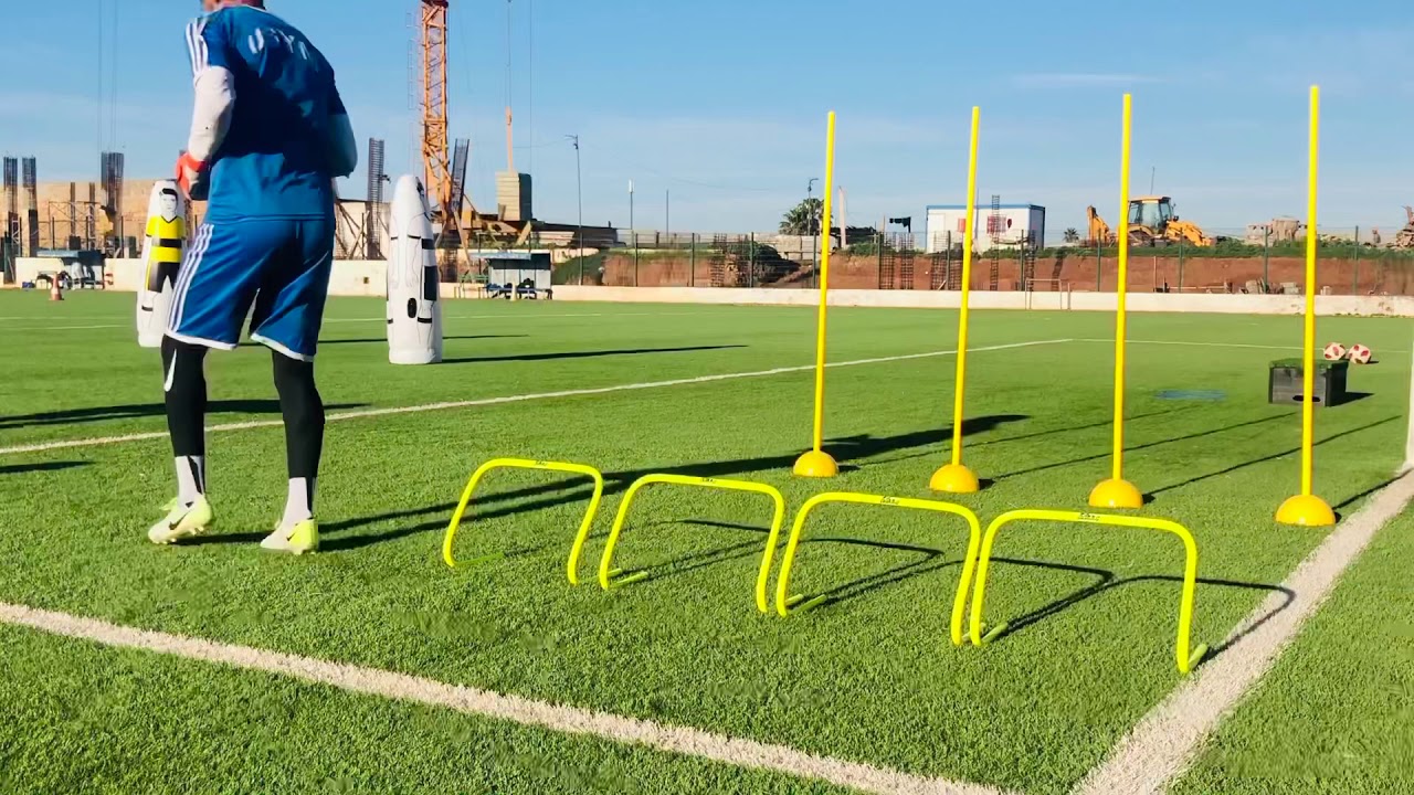 Extraits d'entraînement pour le gardien de but goalkeeper