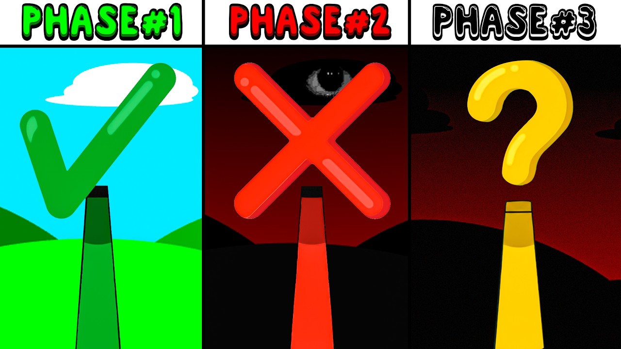 NEW All Phases in New Incredibox Sprunki Oc of Checkmark: From Phase 1 to Phase 3