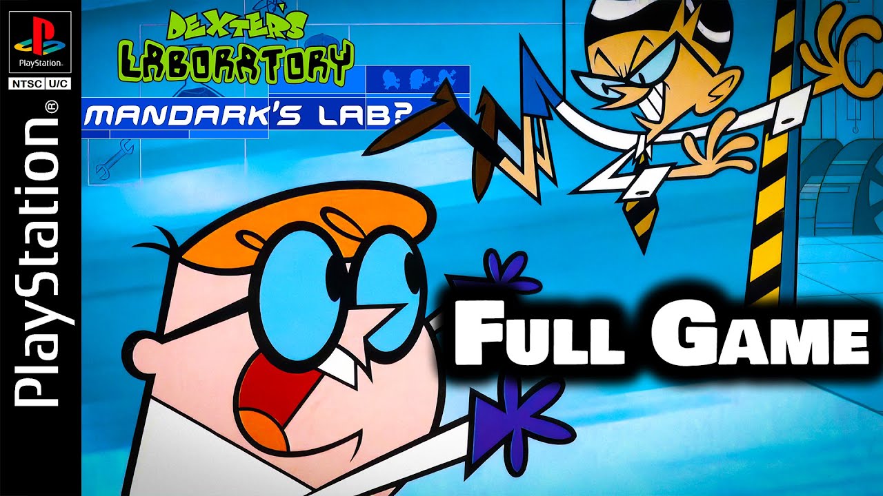 Dexter's Laboratory - Mandark's Lab? : PS1 - Full Walkthrough (No Commentary)