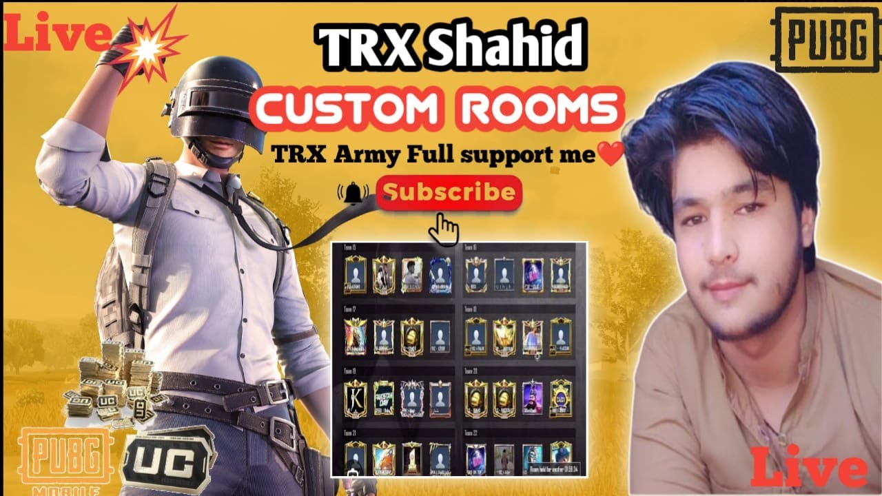 Live streaming PUBG MOBILE