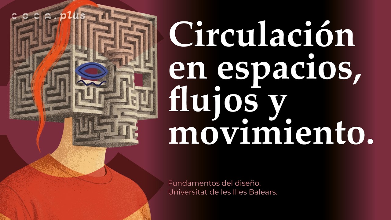 Circulación en espacios arquitectónicos. Flujo y movimiento.