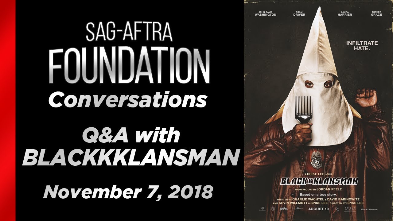 Беседы с BLACKKKLANSMAN