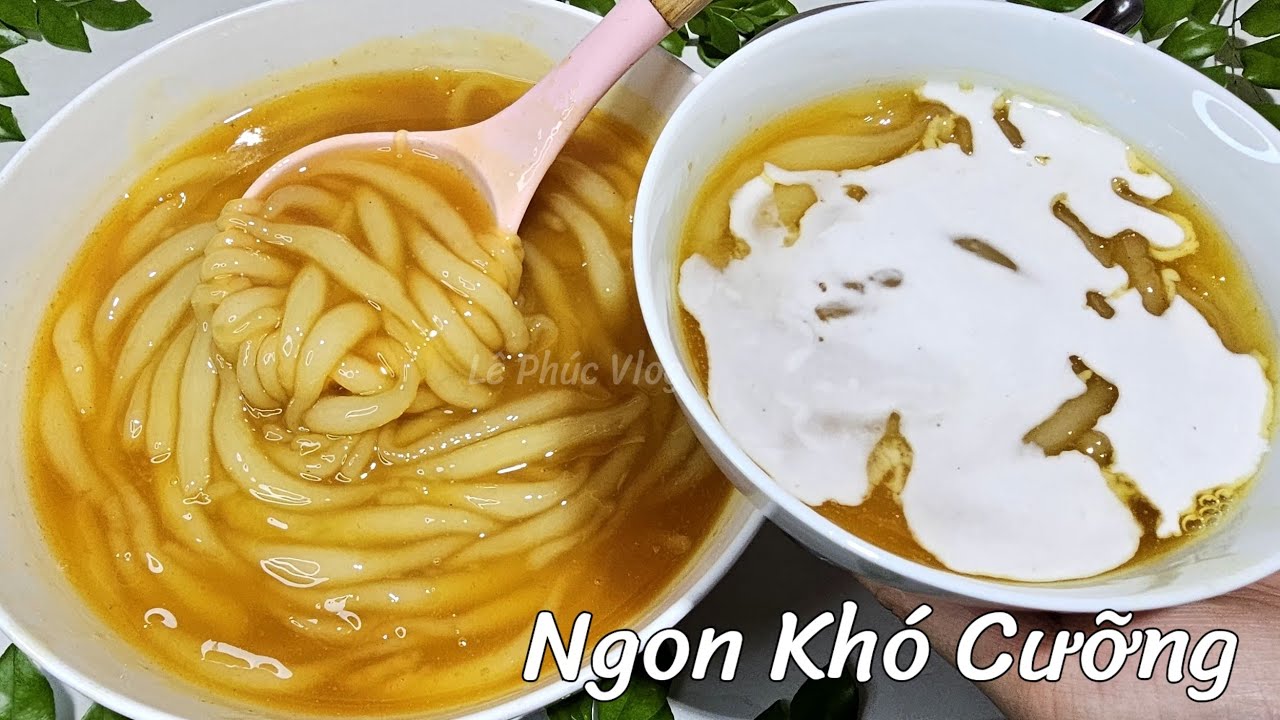 ✅Nhất Định Phải Nấu Liền Khi Xem Món Bánh Canh Thốt Nốt Nước Cốt Dừa Kiểu Này