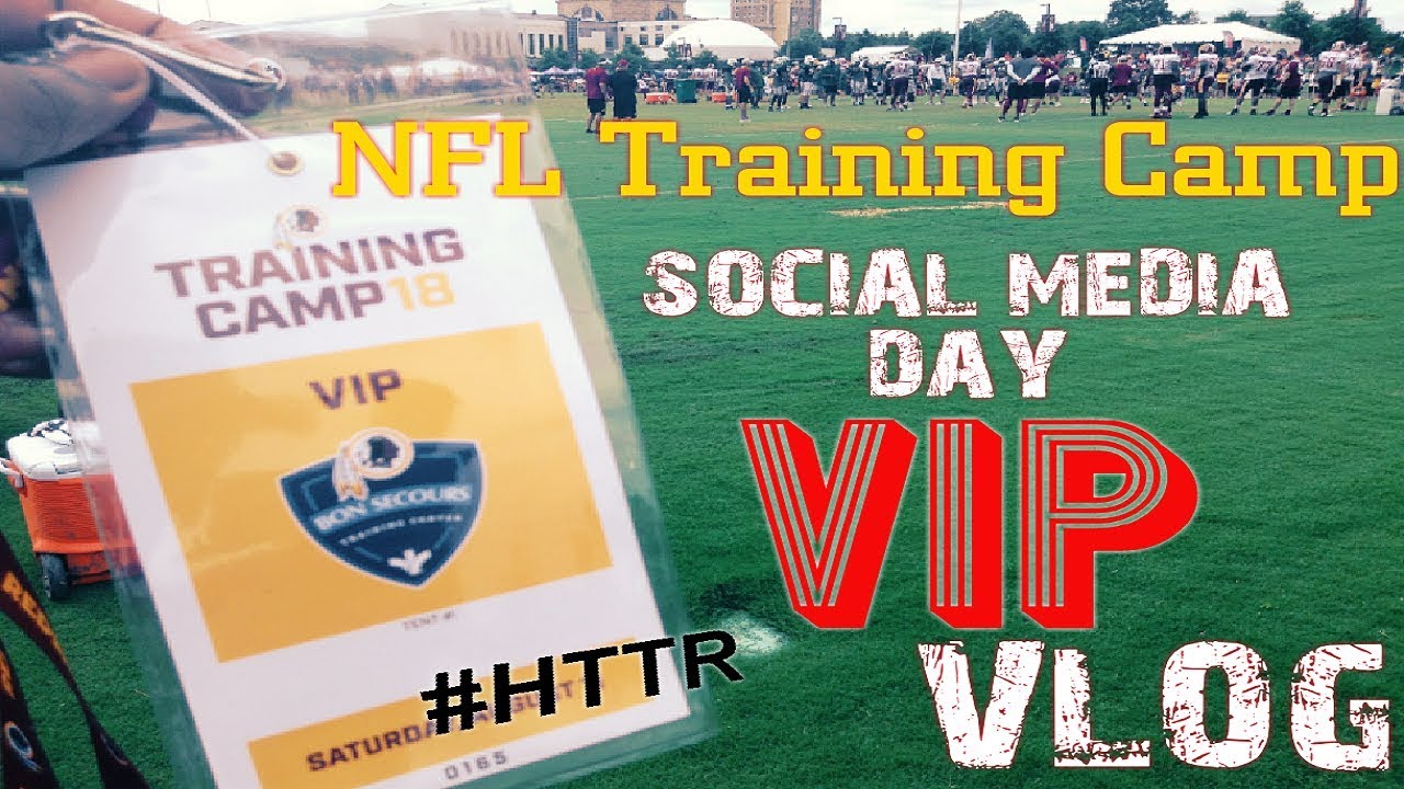 The Ultimate (VIP) Experience at Washington Redskins Training Camp Vlog!